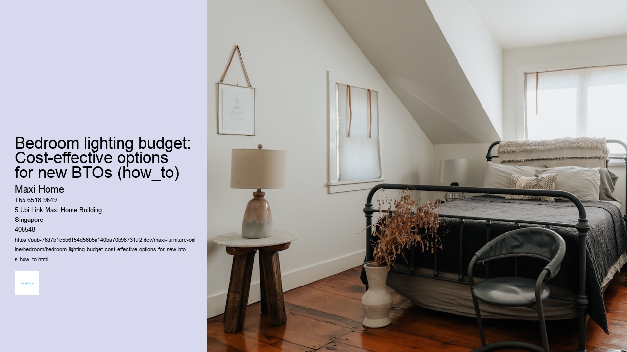 Bedroom lighting budget: Cost-effective options for new BTOs (how_to)