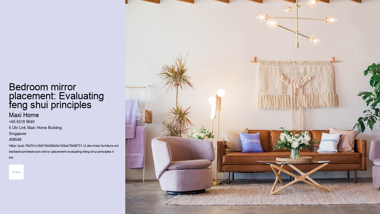 Bedroom mirror placement: Evaluating feng shui principles