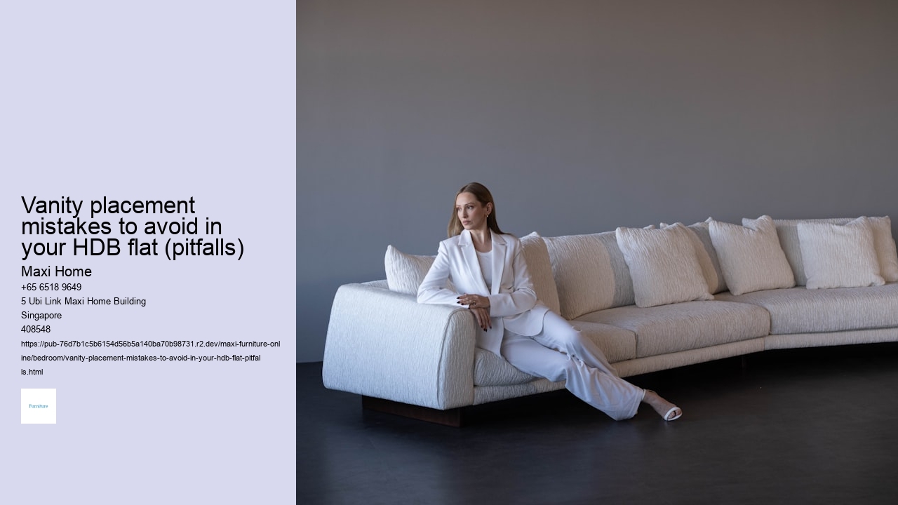 Vanity placement mistakes to avoid in your HDB flat (pitfalls) Maxi Home Vanity placement mistakes to avoid in your HDB flat (pitfalls)