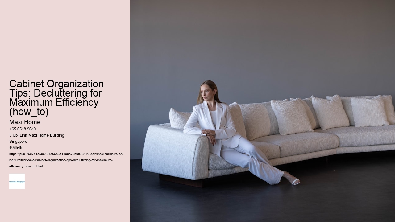 Cabinet Organization Tips: Decluttering for Maximum Efficiency (how_to)