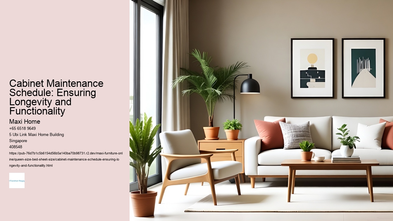 Cabinet Maintenance Schedule: Ensuring Longevity and Functionality