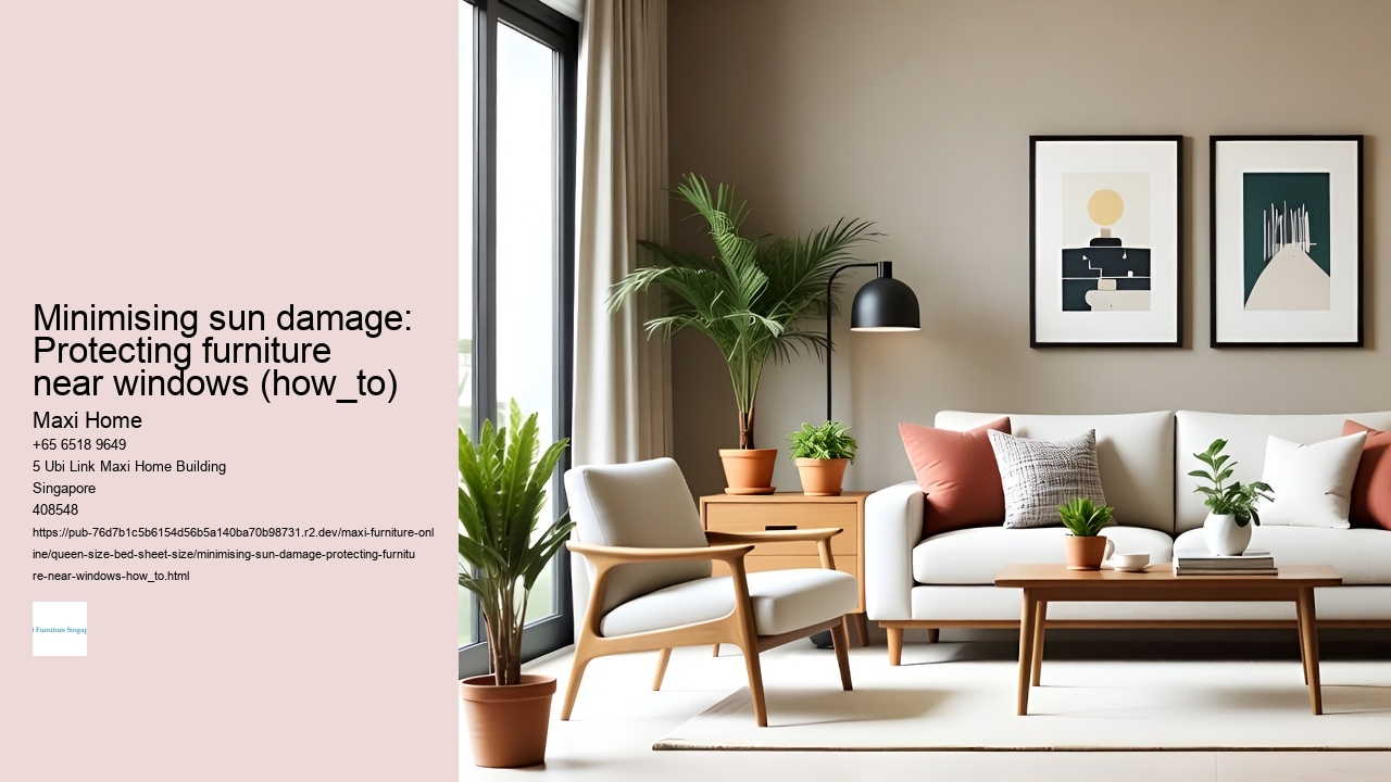 Minimising sun damage: Protecting furniture near windows (how_to)