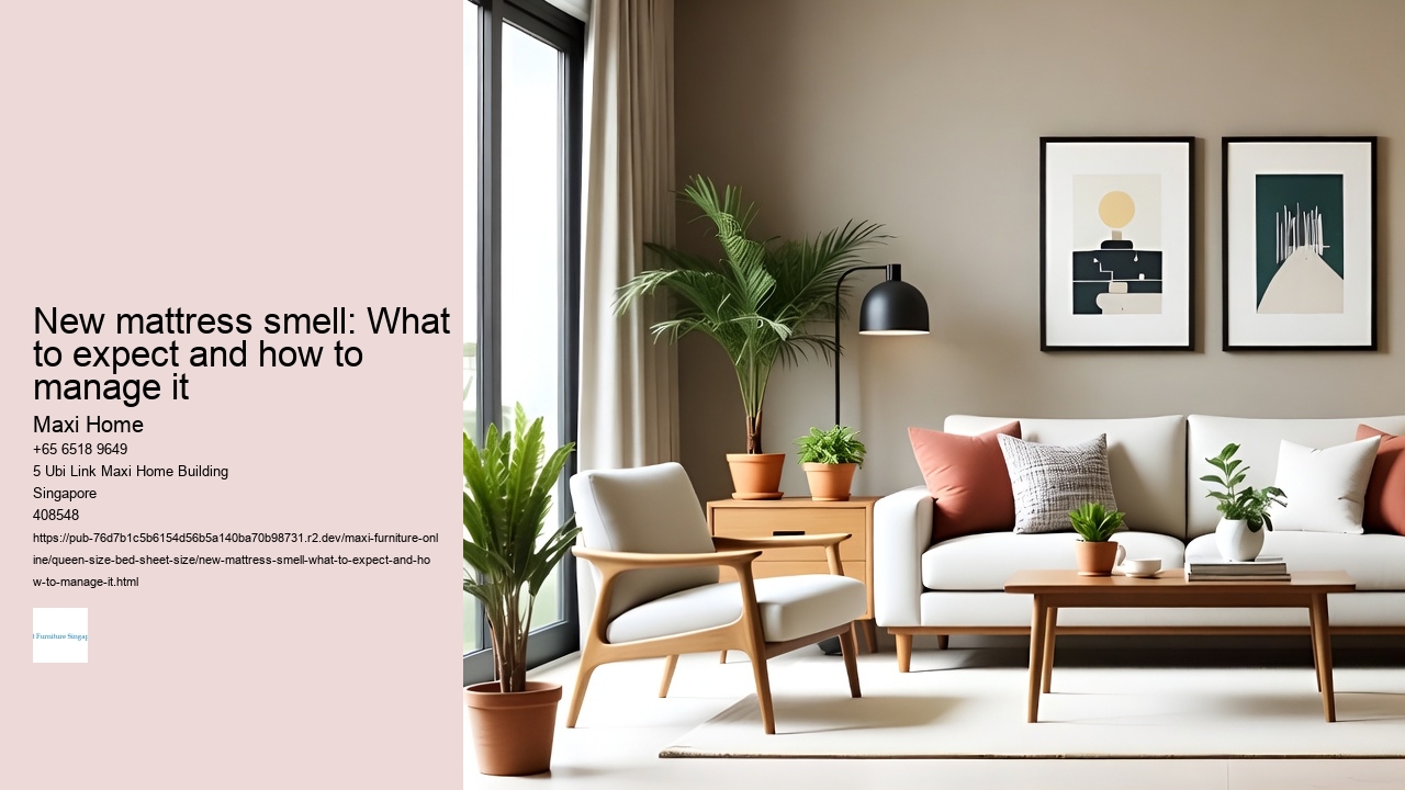 New mattress smell: What to expect and how to manage it