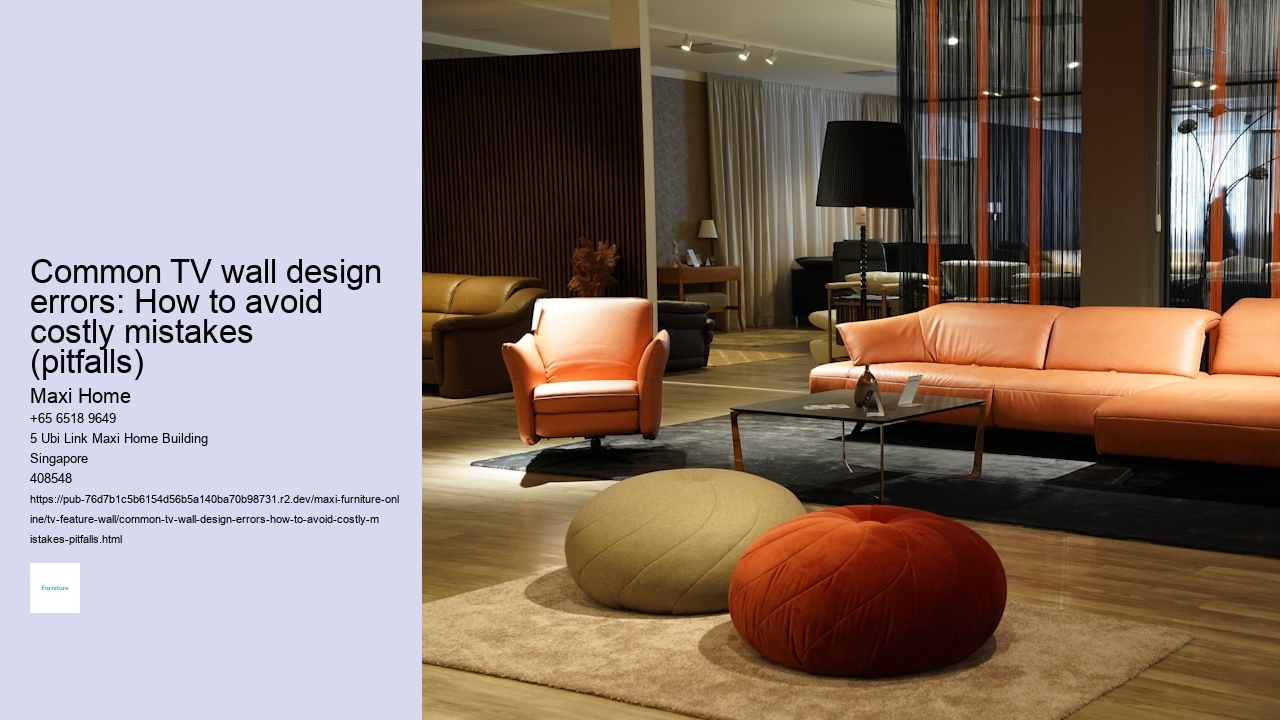 Common TV wall design errors: How to avoid costly mistakes (pitfalls) Maxi Home Common TV wall design errors: How to avoid costly mistakes (pitfalls)