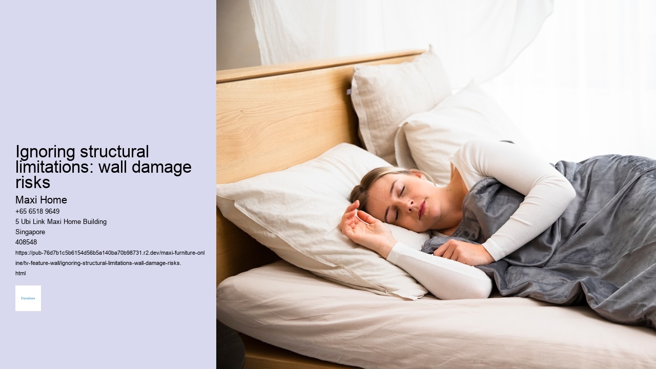 Ignoring structural limitations: wall damage risks