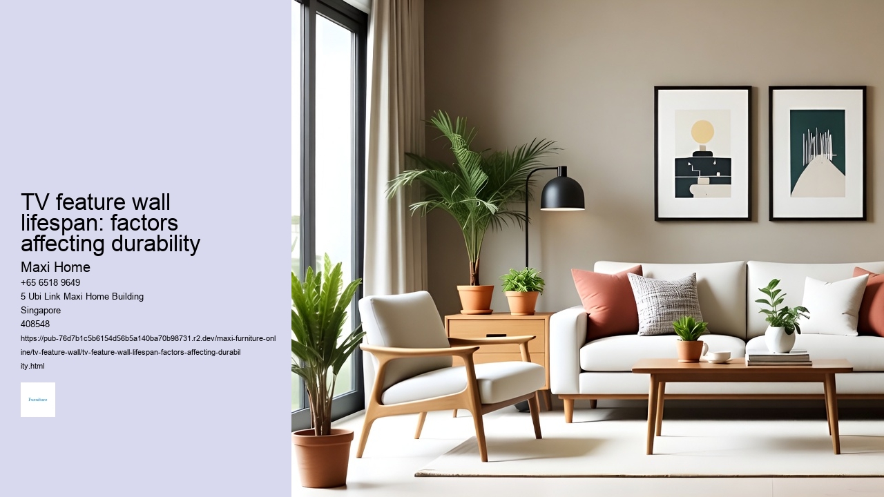 TV feature wall lifespan: factors affecting durability