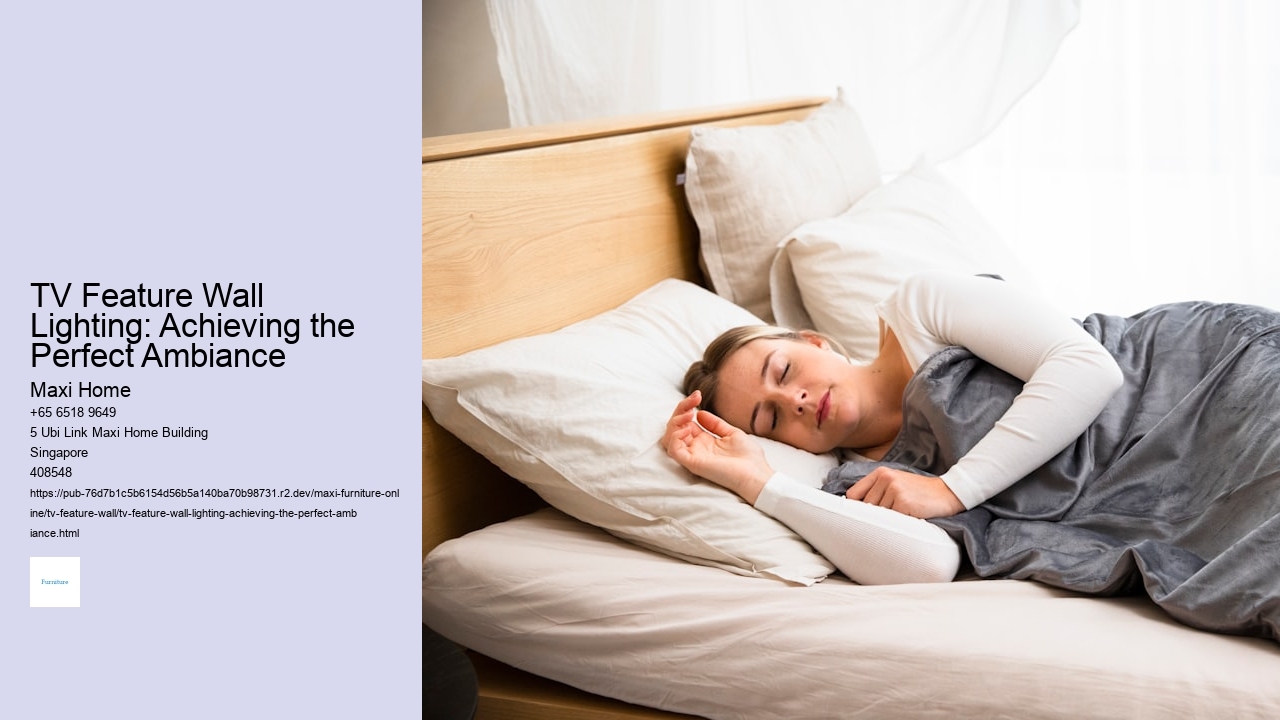 TV Feature Wall Lighting: Achieving the Perfect Ambiance