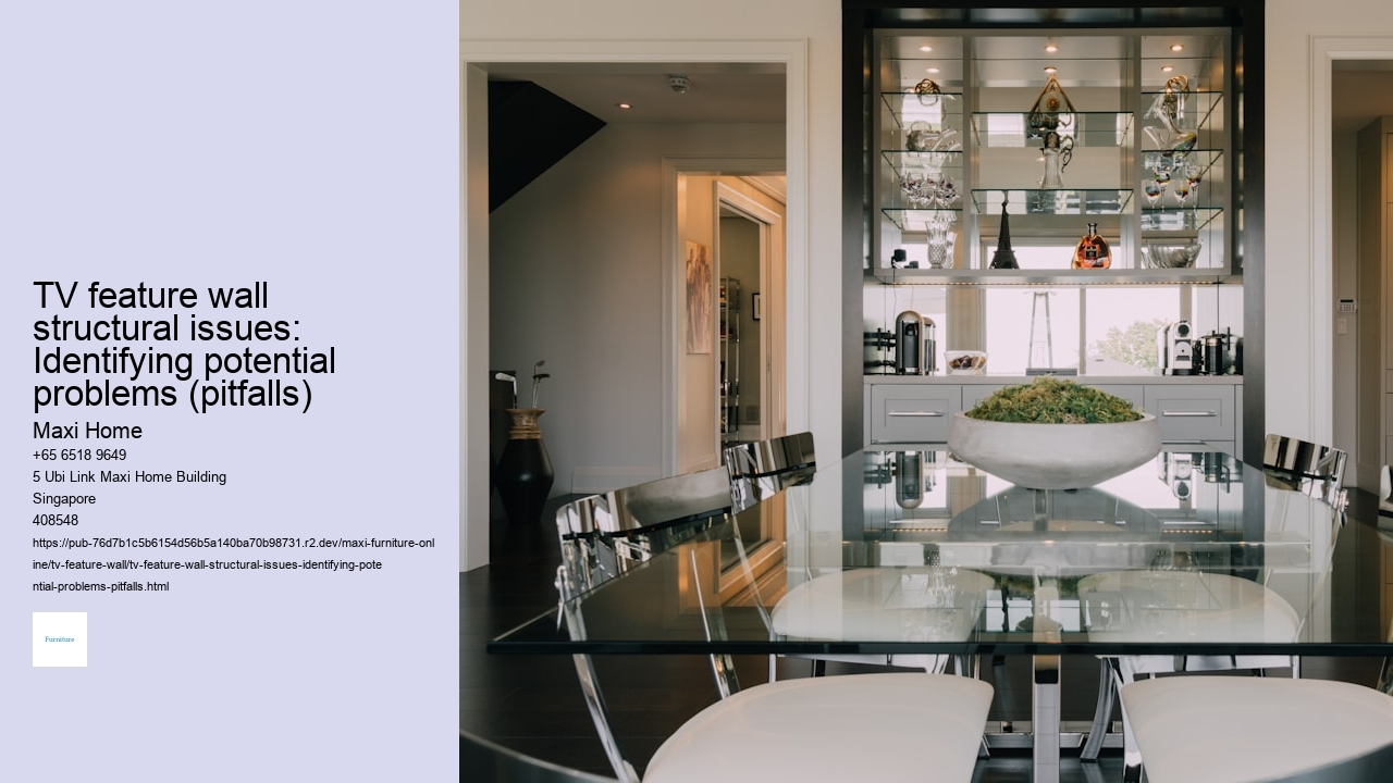 TV feature wall structural issues: Identifying potential problems (pitfalls)