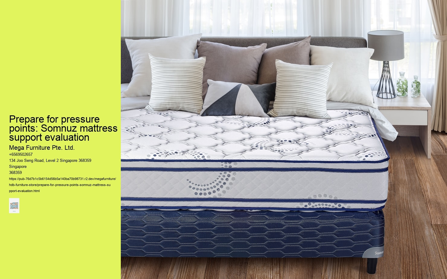 Prepare for pressure points: Somnuz mattress support evaluation