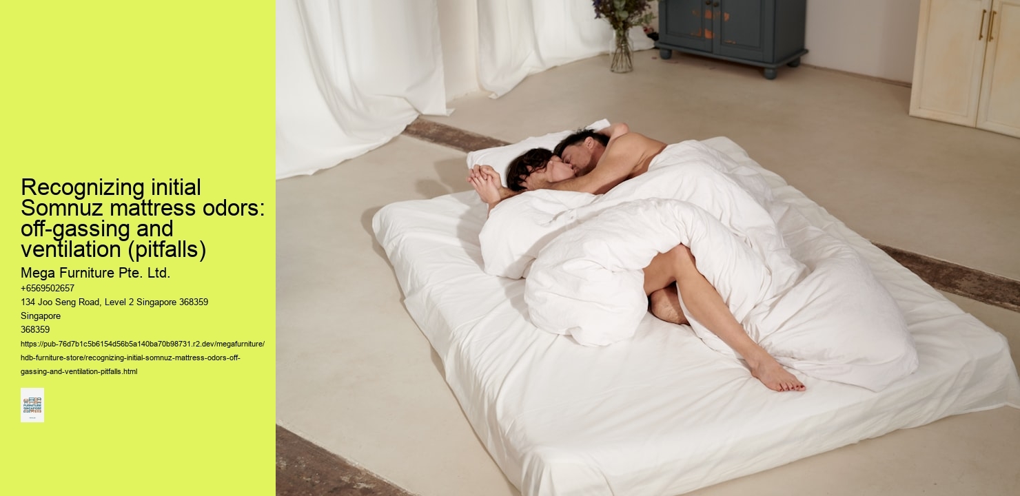 Recognizing initial Somnuz mattress odors: off-gassing and ventilation (pitfalls)