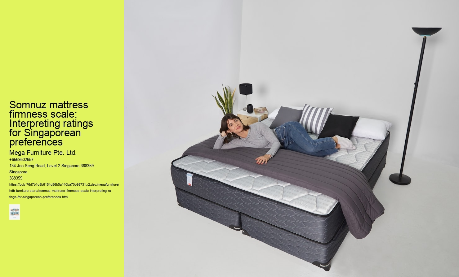 Somnuz mattress firmness scale: Interpreting ratings for Singaporean preferences