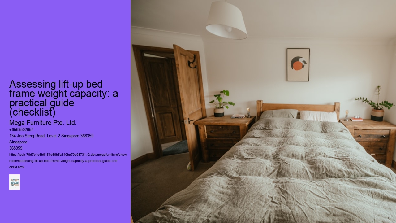 Assessing lift-up bed frame weight capacity: a practical guide (checklist)