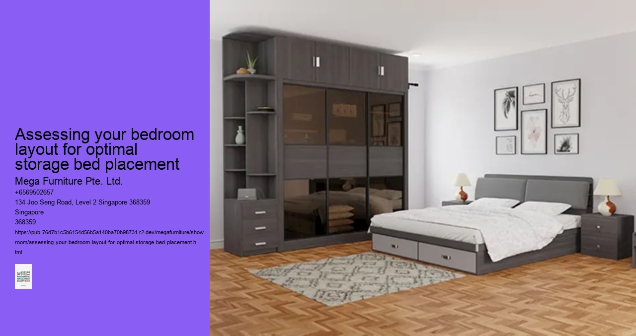 Assessing your bedroom layout for optimal storage bed placement