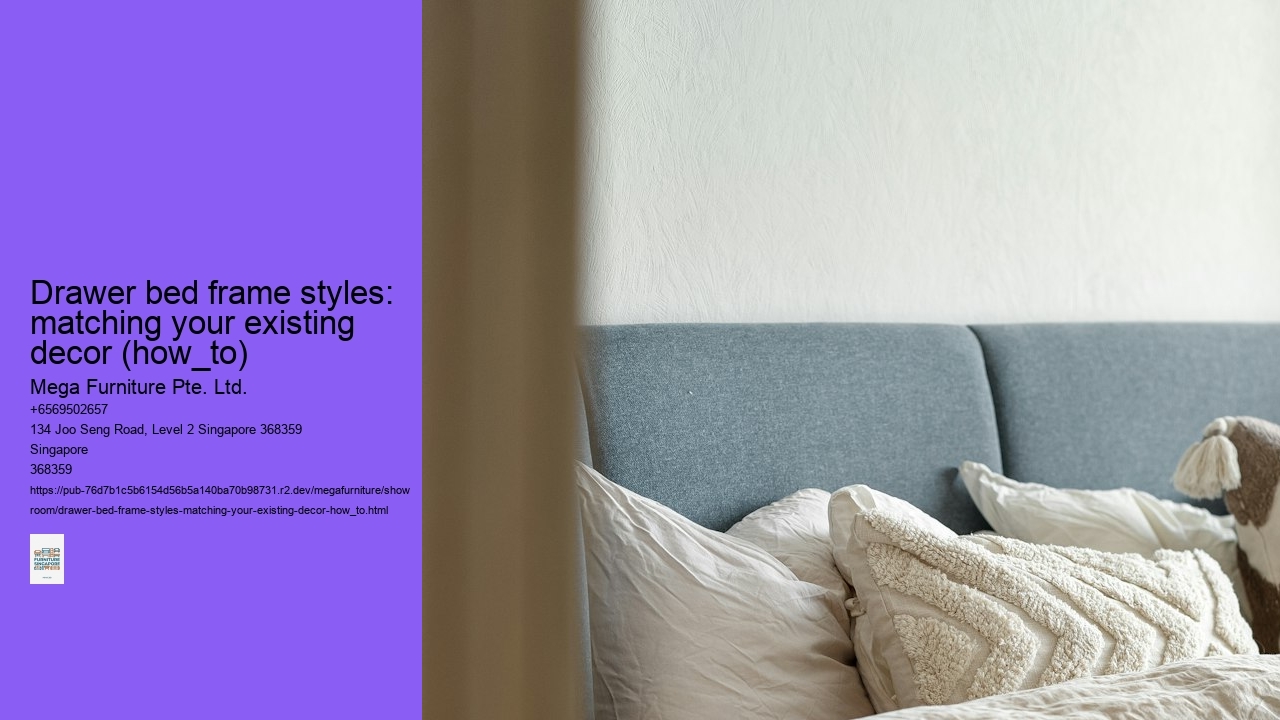 Drawer bed frame styles: matching your existing decor (how_to)