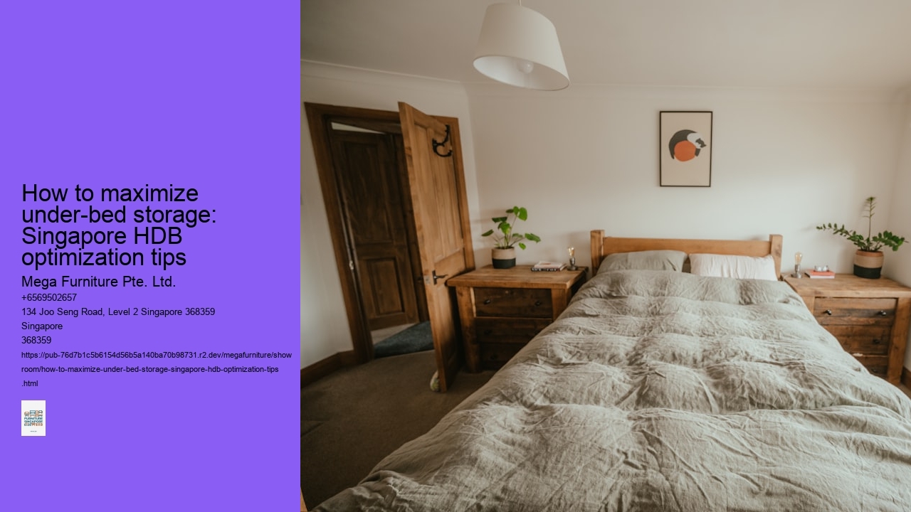 How to maximize under-bed storage: Singapore HDB optimization tips