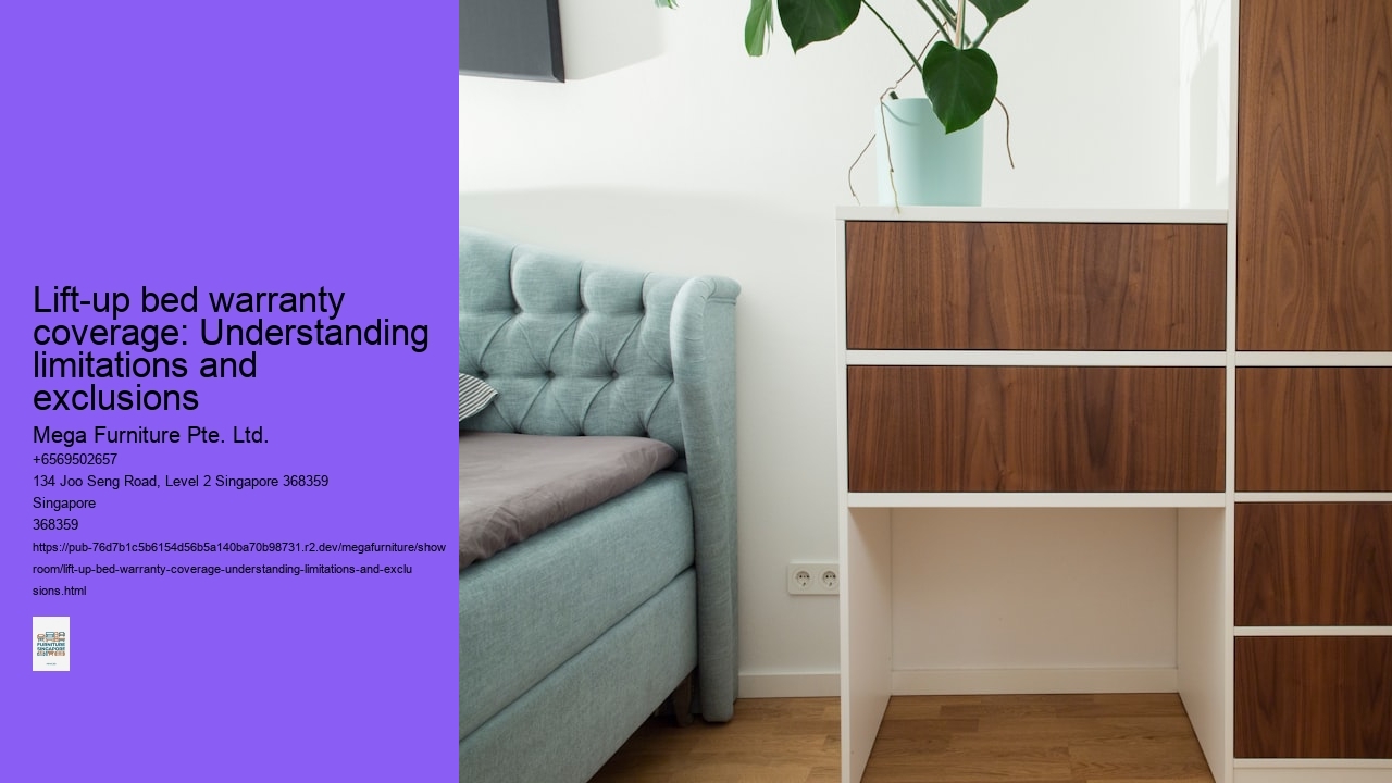 Lift-up bed warranty coverage: Understanding limitations and exclusions