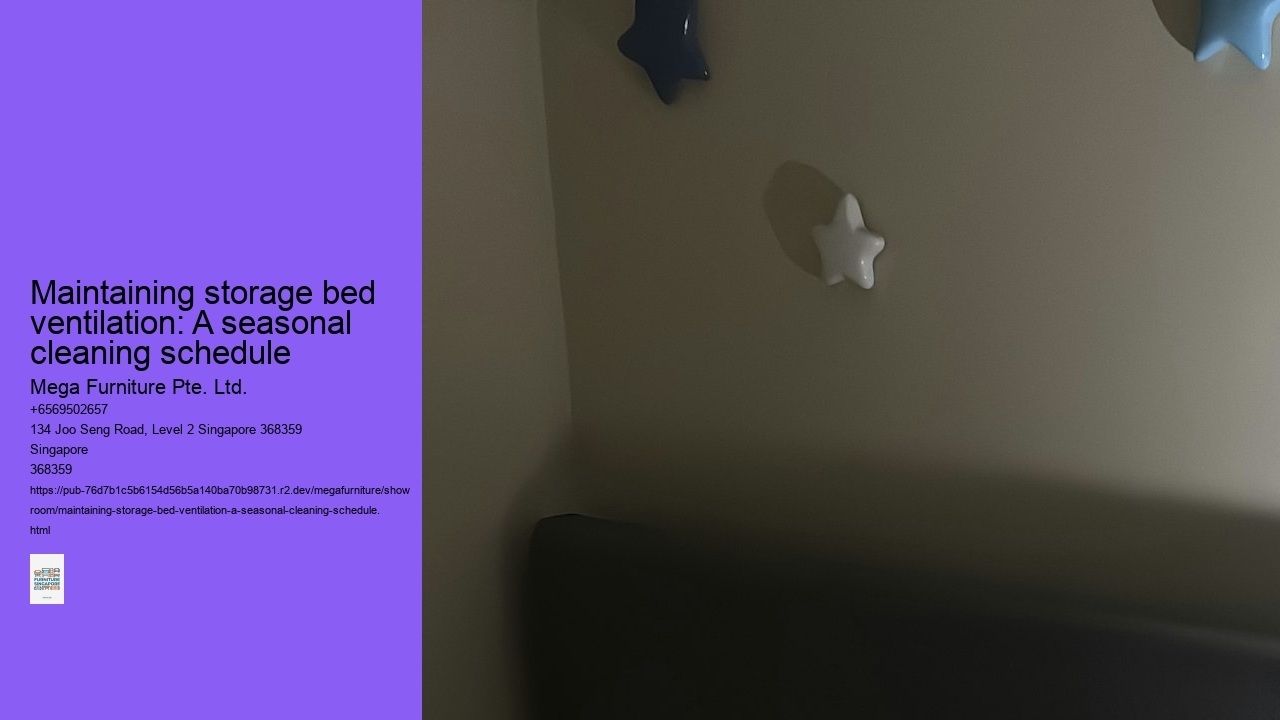 Maintaining storage bed ventilation: A seasonal cleaning schedule