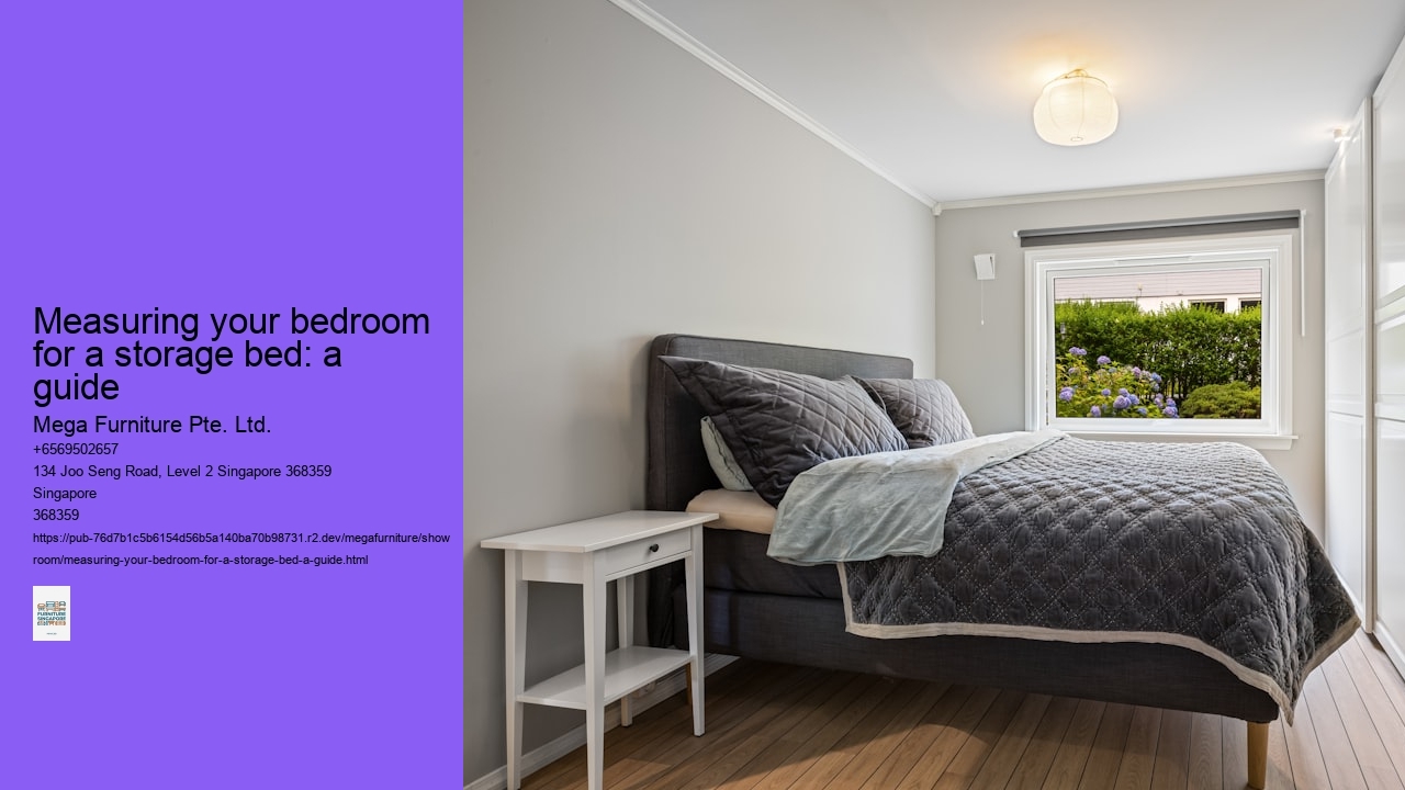 Measuring your bedroom for a storage bed: a guide