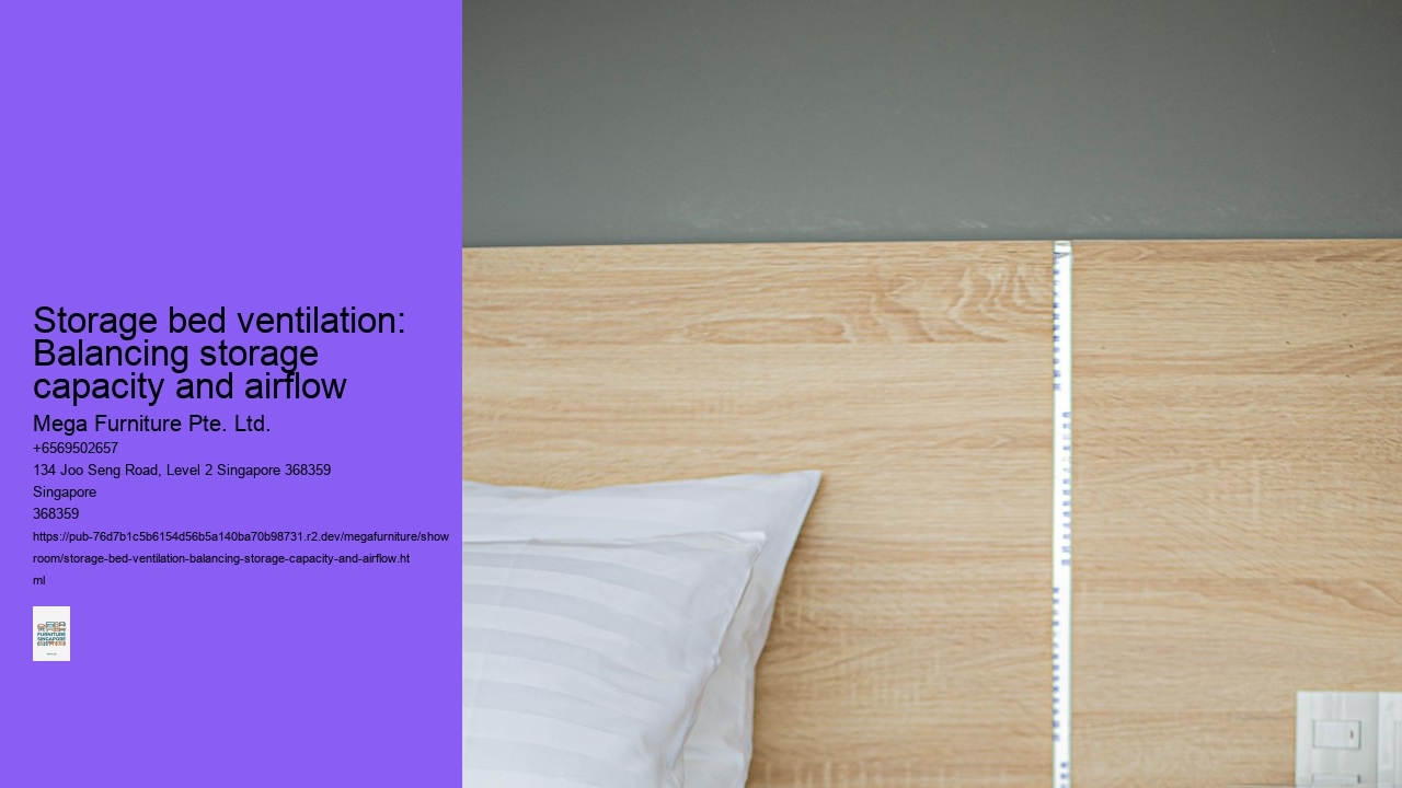 Storage bed ventilation: Balancing storage capacity and airflow