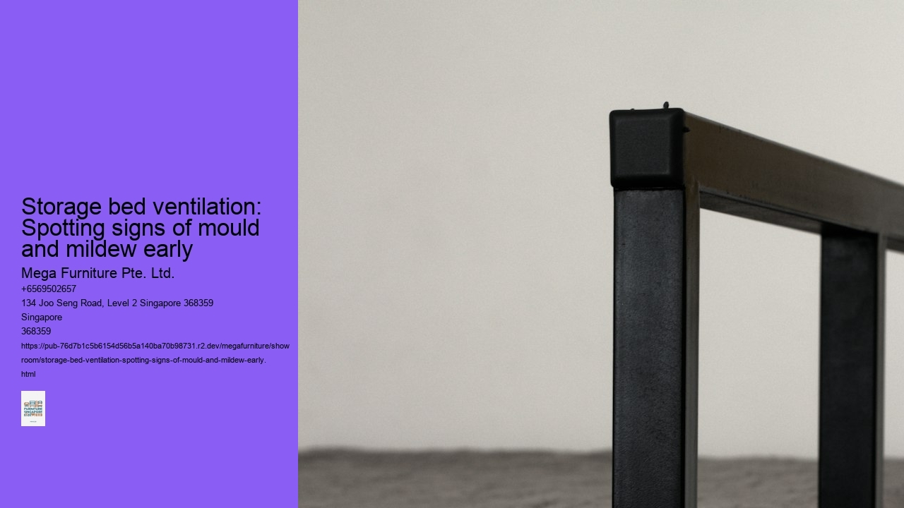 Storage bed ventilation: Spotting signs of mould and mildew early