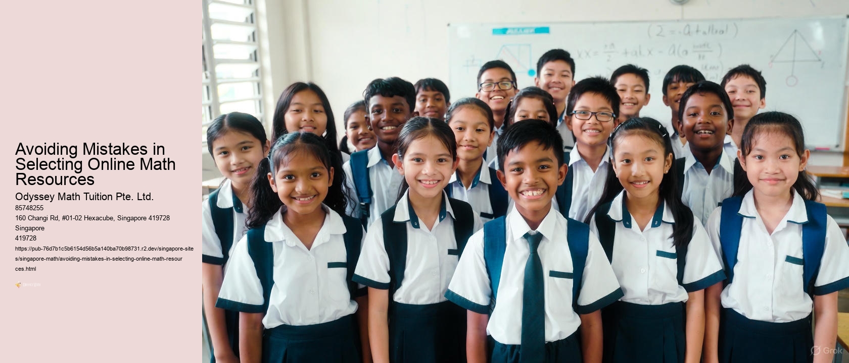 Avoiding Mistakes in Selecting Online Math Resources