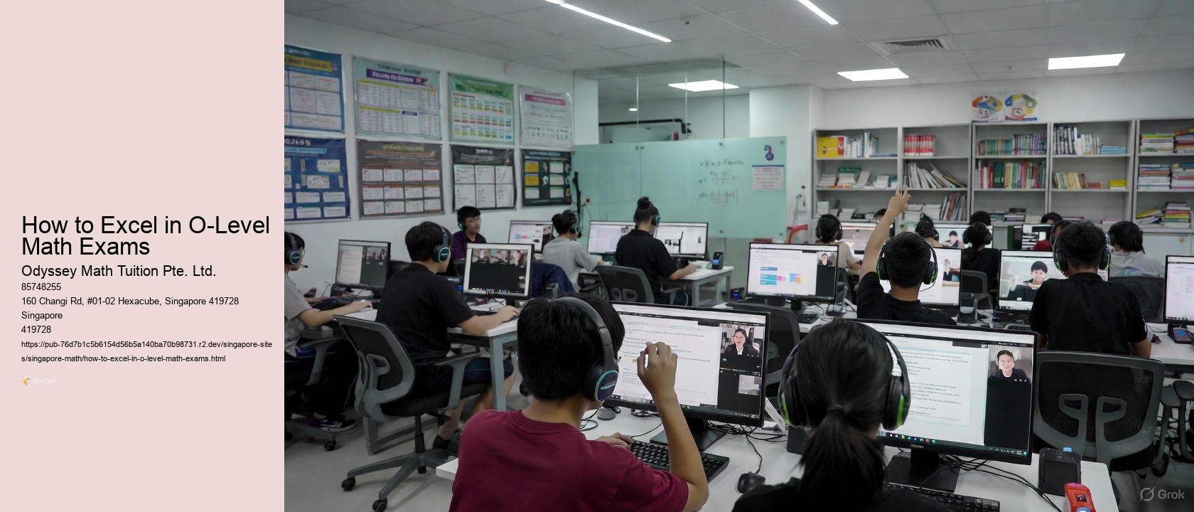 How to Excel in O-Level Math Exams