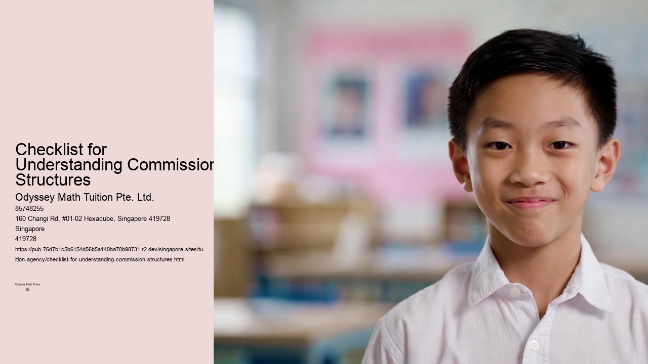 Checklist for Understanding Commission Structures