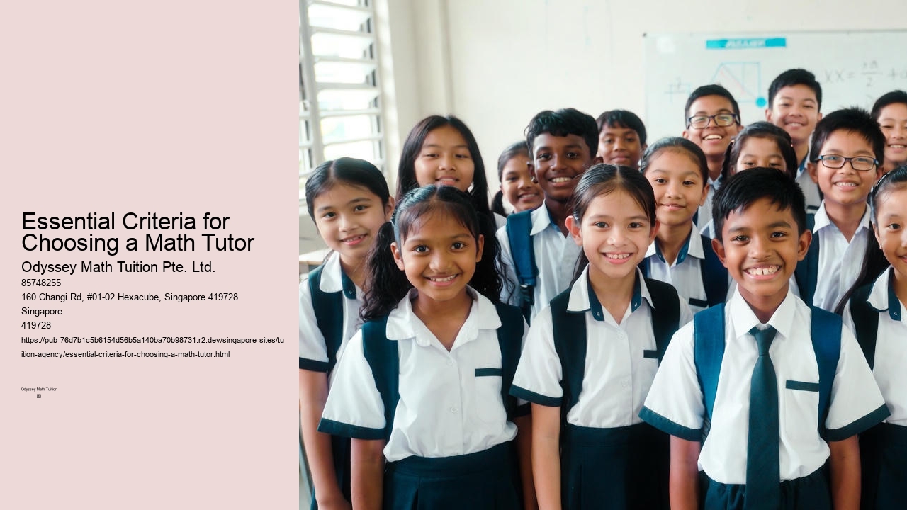 Essential Criteria for Choosing a Math Tutor