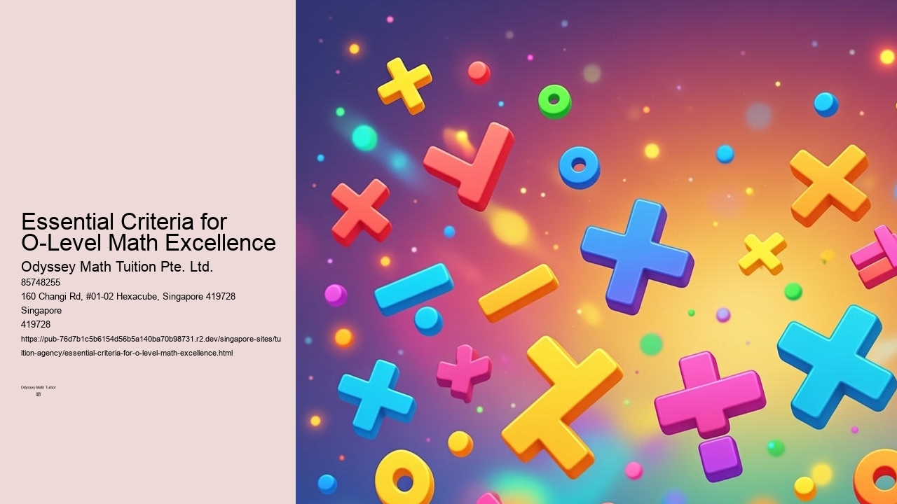 Essential Criteria for O-Level Math Excellence