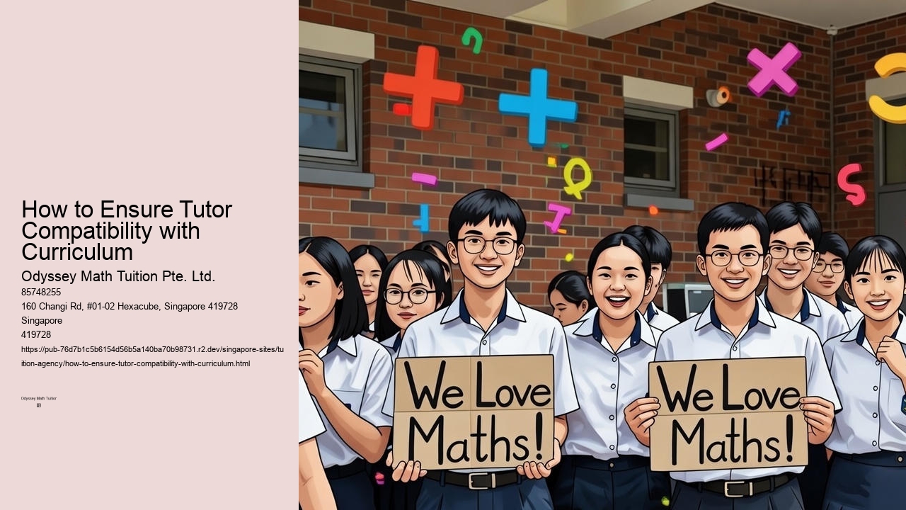 How to Ensure Tutor Compatibility with Curriculum